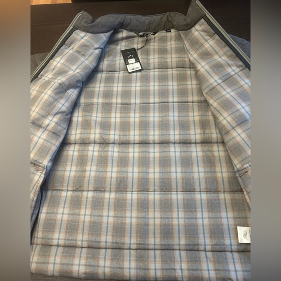 NWT Travis Mathew cold weather heather gray jacket new climate drop large - Picture 3 of 6